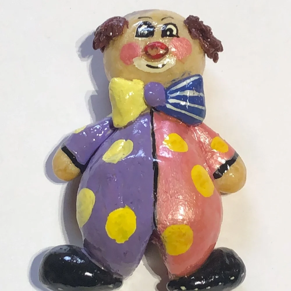 Clown Christmas ornaments 70s clown Christmas ornaments Creepy Clown